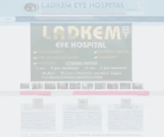 Ladkemeyehospital.com(Ladkem Eye Hospital) Screenshot