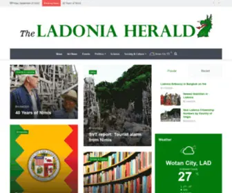 Ladoniaherald.com(News for the Royal Republic of Ladonia) Screenshot