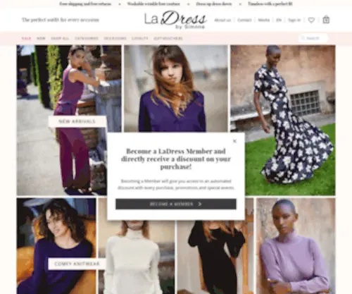 Ladress.com(LaDress by Simone) Screenshot