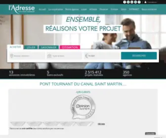 Ladresseducanal.com(Ladresseducanal) Screenshot