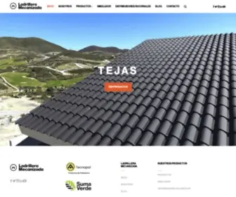 Ladrilleramecanizada.com(Descubre nuestra amplia gama de productos de barro) Screenshot