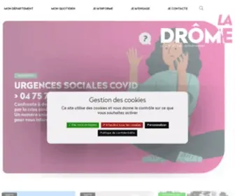 Ladrome.fr(La Drôme) Screenshot