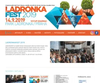 Ladronkafest.cz(Umění) Screenshot
