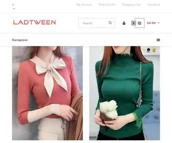 Ladtween.com(Ladtween Store) Screenshot