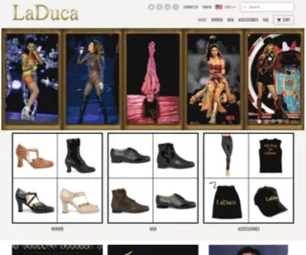 Laducashoes.com(LaDuca Dance Shoes) Screenshot