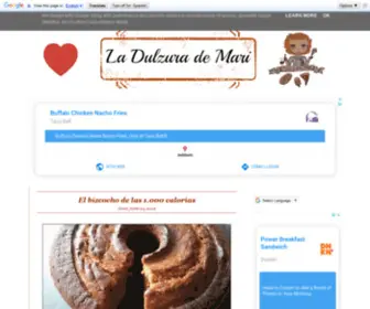 Ladulzurademari.es(Cocina con Mari) Screenshot