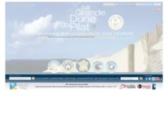 Ladunedupilat.com(Site officiel de la dune du Pilat) Screenshot