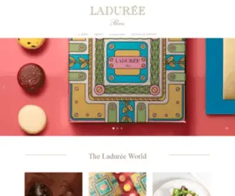 Laduree.com(Ladurée) Screenshot