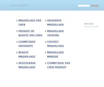 Lady-Cosmetique.com(Produits cosmétique pas cher) Screenshot