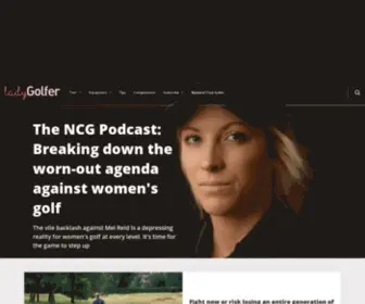 Lady-Golfer.com(Lady Golfer) Screenshot