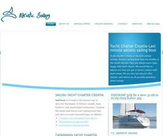 Ladyana.com(Yacht charter Croatia) Screenshot