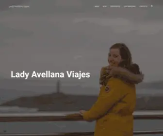 Ladyavellanaviajes.com(Lady Avellana Viajes) Screenshot