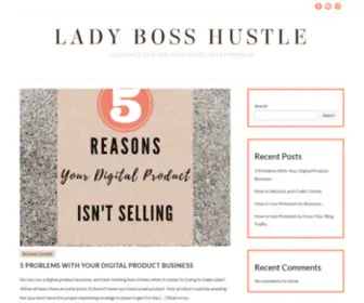 Ladybosshustle.com(Lady Boss Hustle) Screenshot