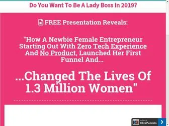 Ladybossnow.com(LadyBoss) Screenshot