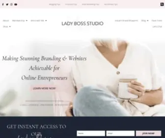 Ladybossstudio.com(Lady Boss Studio) Screenshot