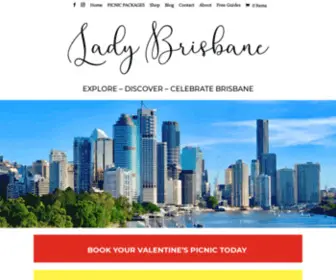 Ladybrisbane.com(Brisbane picnic set ups & lifestyle blog) Screenshot
