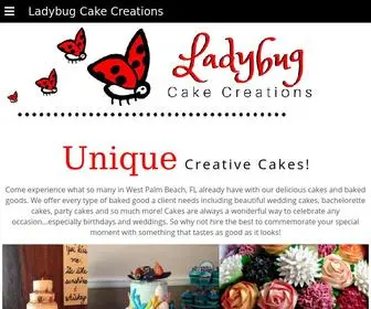 Ladybugcakecreation.com(Ladybug Cake Creations) Screenshot