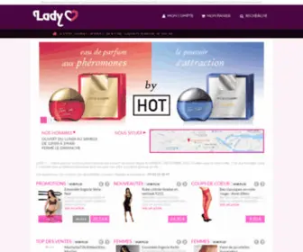 Ladyc.fr(Premier vrai Loveshop Caennais ouvert depuis 2012) Screenshot