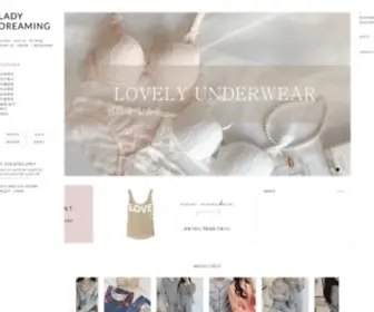 Ladydreaming.com(잠옷쇼핑몰) Screenshot