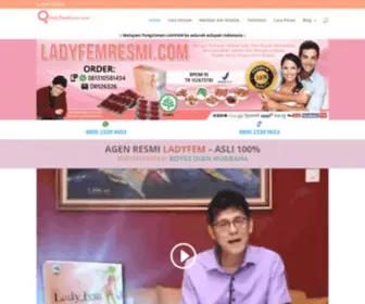 Ladyfemresmi.com(Jual Kapsul LADYFEM Herbal ASLI 100%) Screenshot