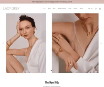 Ladygreyjewelry.com(Lady Grey) Screenshot