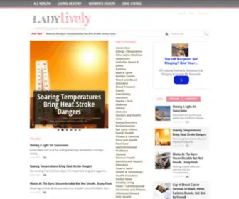 Ladylively.com(Refreshing Advice) Screenshot