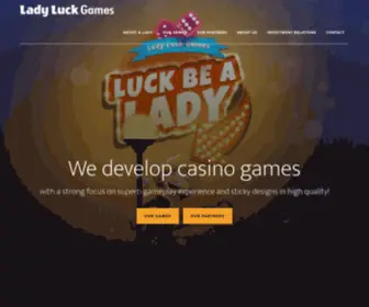 Ladyluckgames.io Screenshot