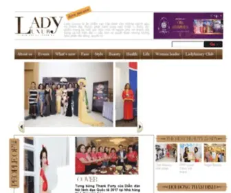 Ladyluxury.vn(Trang chủ) Screenshot