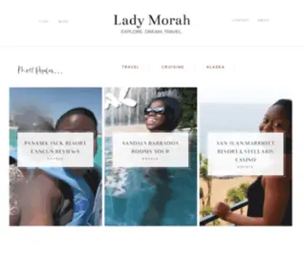 Ladymorah.com(Lady Morah) Screenshot