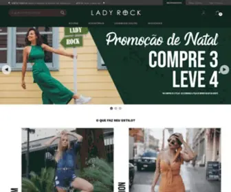 Ladyrock.com.br(Lady Rock Lady Rock) Screenshot