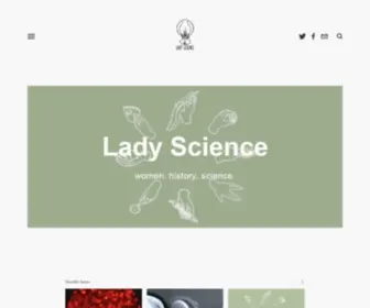 Ladyscience.com(Lady Science) Screenshot