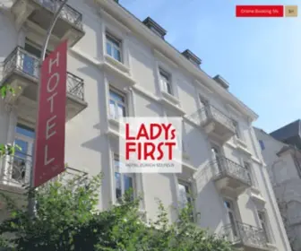 Ladysfirst.ch(Hotel for Ladies and Gentlemen) Screenshot