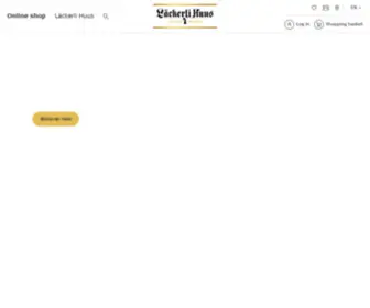 Laeckerli-Huus.ch(Entdecken Sie in unserem Onlineshop traditionsreiche Spezialitäten) Screenshot