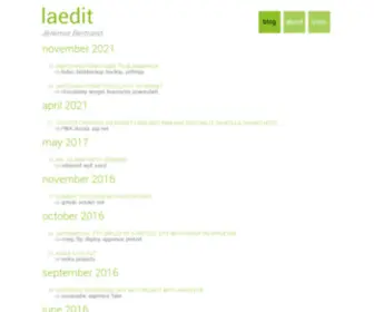 Laedit.net(Laedit) Screenshot