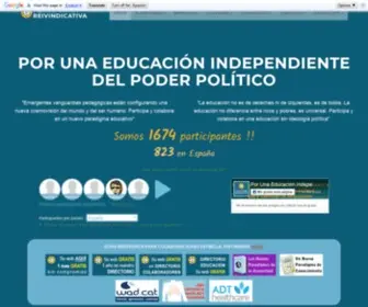 Laeducacioncuantica.org(La Educación Cuántica) Screenshot