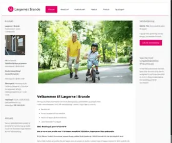 Laegerne-Brande.dk(Lægerne) Screenshot