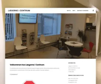 Laegerneicentrum.dk(Lægerne) Screenshot