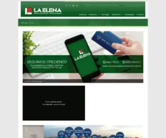 Laelenasa.com.ar(La Elena S.A) Screenshot