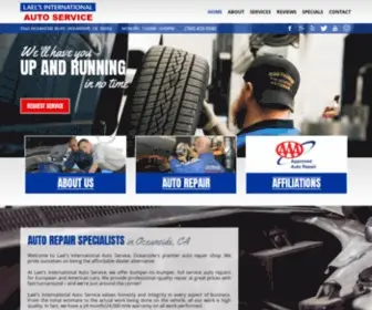 Laelsautoservice.com(Lael's International Auto Service) Screenshot