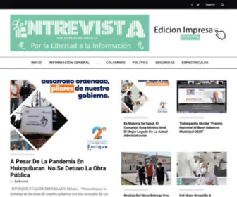 Laentrevistaenlinea.com(La Entrevista) Screenshot