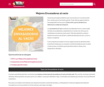 Laenvasadoraalvacio.com(▷ 5️⃣ Mejores Envasadoras al vacío) Screenshot