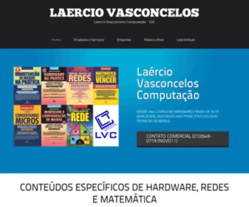 Laercio.com.br(LAERCIO VASCONCELOS COMPUTA) Screenshot