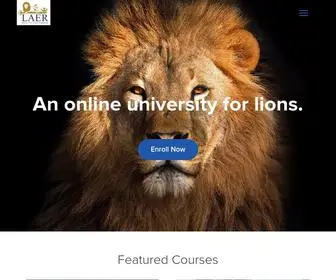 Laeruniversity.com(LAER University) Screenshot