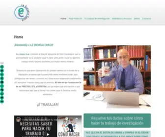 Laescuelacoach.com(Página de inicio de La Escuela Coach) Screenshot