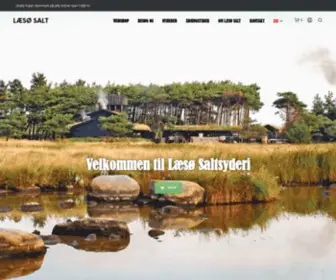 Laesoesalt.com(Læsø Saltsyderi) Screenshot