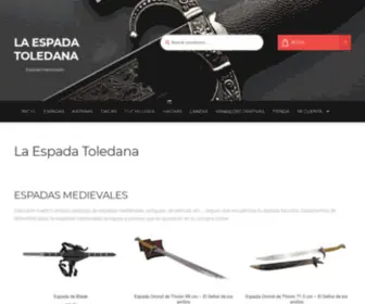 Laespadatoledana.com(La Espada Toledana) Screenshot