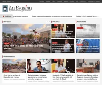 Laesquina.com(Periódico) Screenshot