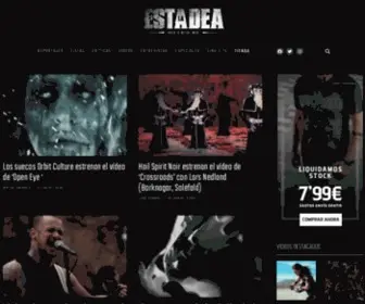 Laestadea.com(Revista web dedicada al rock y el metal) Screenshot