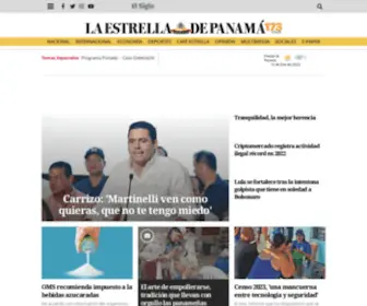 Laestrella.com.pa(La Estrella de Panamá) Screenshot