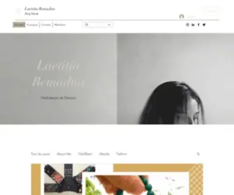 Laetitiarem.com(Blog Mode) Screenshot